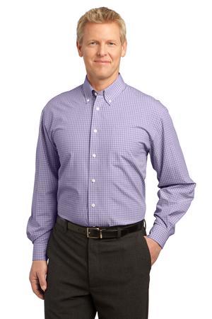 Port Authority® - Plaid Pattern Easy Care Shirt. S639